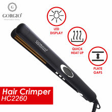 Gorgio Professional Premium Gold Plated Hair Crimper 2260