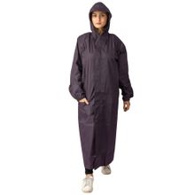 THE DRY CAPE Womens Seam Sealed Raincoat With Pouch - Wine