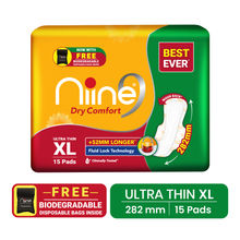 Niine Dry Comfort Extra Long 282mm Ultra Thin Sanitary Napkins