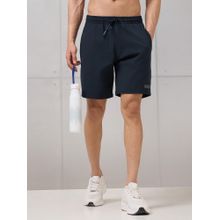 Technosport Men Navy Blue Solid Shorts