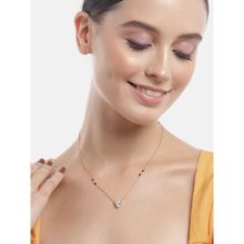 Zavya Golden Bond Gold Plated 925 Sterling Silver Mangalsutra