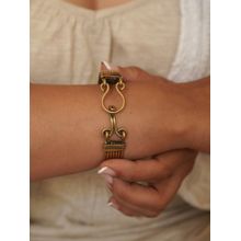 SOUL WORKS Gold Stackable Brass Kada