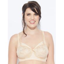 Enamor FB06 Classic Lift Full Support Bra - Non-Padded Wirefree Full Coverage - Paleskin