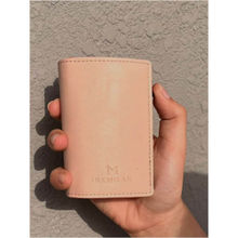 Inkmilan Unisex Slim Minimalist Smart Air Tag Pop Up Wallet - Peach