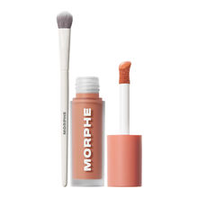 MORPHE M131 Concealer Brush + Wakeup Artist Concealer Papaya 03