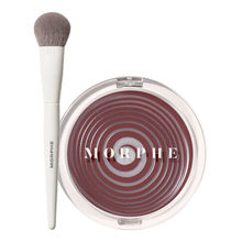 MORPHE M204 Blush Brush + Huephoric Rush Blush Touched