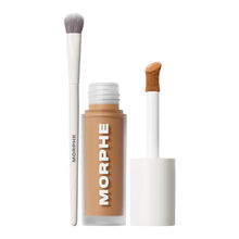 MORPHE M131 Concealer Brush + Wakeup Artist Concealer Toffee 10C