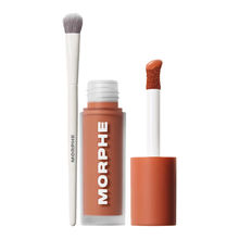 MORPHE M131 Concealer Brush + Wakeup Artist Concealer Cinnamon 04