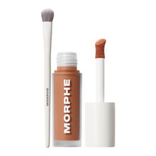 MORPHE M131 Concealer Brush + Wakeup Artist Concealer Chestnut 11W