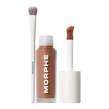MORPHE M131 Concealer Brush + Wakeup Artist Concealer Sienna 11.5C