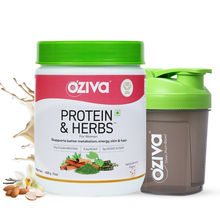 Oziva Protein & Herbs Women + Free Oziva Shaker