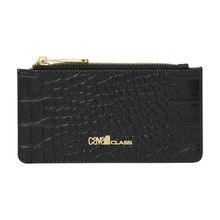 Cavalli Class Women Textured Synthetic Wallet - Black