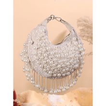 SWISNI White Mirror Clutch (M)