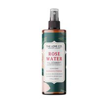 The Love Co. Rose Water Spray For Face With Vitamin C Toner For Glowing Skin Face Mist