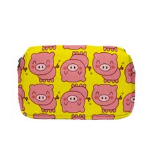 Crazy Corner Cute Pig Printed Portable Cosmetic Pouch