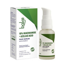 Bake 10% Niacinamide & Azelaic Acid Face Serum For Acne Scars & Dark Spots