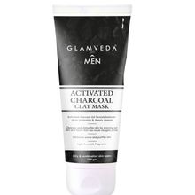 Glamveda Men Activated Charcoal Detox Clay Mask