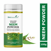 She Essentials Neem Leaf Powder For Face And Hair Pack
