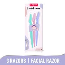 Sirona Reusable Face Razors - Pack Of 3