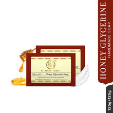 Khadi Natural Honey Glycerine Handmade Soap Pack of 2