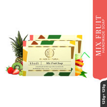 Khadi Natural Mix Fruit Handmade Soap (Pack of 2)