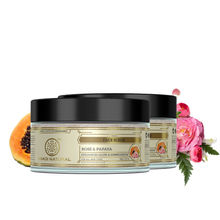 Khadi Natural Rose & Papaya Face Scrub (Pack of 2)