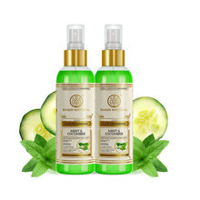Khadi Natural Mint & Cucumber Face Freshner Spray (Pack of 2)