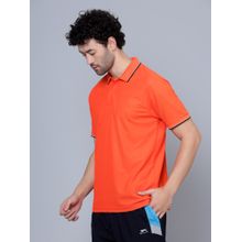 Shiv Naresh Orange Polo T-Shirts Pique Knit Snp01B Rust