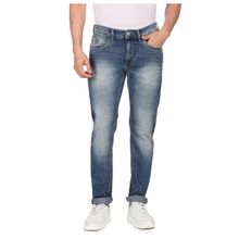 U.S. Polo Assn. Denim Co. Men Blue Brandon Slim Tapered Fit Jeans