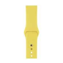 Macmerise Apple Watch Band Sunshine Yellow Silicone Apple Watch Band (42 - 44 MM)