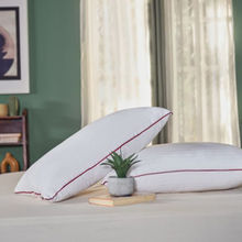 duroflex Happy Soft Lightweight Fibre Pillow for Neck Support & Comfort Pack of 2