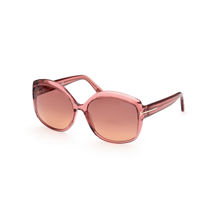 Tom Ford FT09196072T Chiara-02 Butterfly Sunglasses for Women Brown (60)