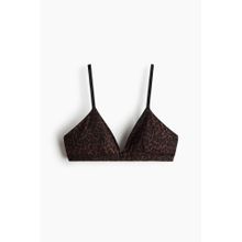 H&M Women Brown Soft Microfibre Bra