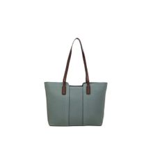 Carry City Women Scarlet Teal Solid Tote Bag