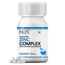 Inlife Zinc Supplements With Zinc Picolinate & Gluconate Complex Boosts Overall Wellness & Immunity