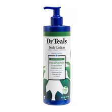 Dr Teal's Body Lotion Moisture & Rejuvenation With Eucalyptus And Spearmint Essential Oils