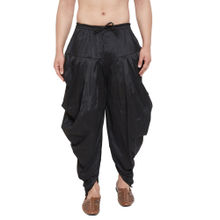 Vastramay Men Black Cowl Dhoti