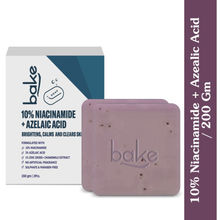 BAKE 10% Niacinamide + Azelaic Acid Soap for Body & Back Acne, Bright & Spot-Free Skin -Pack of 2