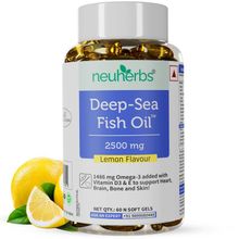 Neuherbs Deep Sea Omega 3 Fish Oil 2500mg Capsules
