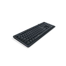 FINGERS Airy Clicks Wired Keyboard Compatible with Windows MacOS Linux Chrome OS
