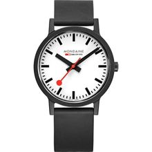 Mondaine Essence Hours Analog Dial Color White Men's Watch- MS1.41110.RB