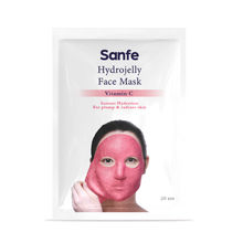 Sanfe Hydrojelly Alginate Face Mask, Peel-Off Hydrating Mask Instant Glow & Brightening For Women