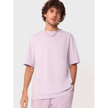 Bewakoof X Streetwear Men Purple Oversized T-Shirts