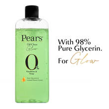 Pears Oil-Clear and Glow Body Wash Paraben Free Shower Gel 98% Pure Glycerin