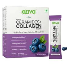 Oziva Phyto Ceramide+ Collagen For Skin Barrier Repair Blueberry sachets - Pack of 1