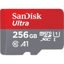 SanDisk Ultra microSD UHS-I Card 256GB, 120MB/s R, Memory Card