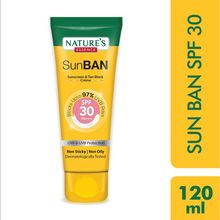 Nature's Essence Sunban SPF 30 PA+++ Sunscreen & Tan Block Creme