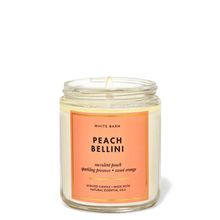 Bath & Body Works Peach Bellini Single Wick Candle