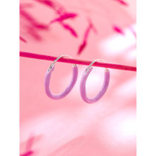 Raajsi by Yellow Chimes Circular Hoop Earrings