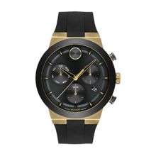 Movado BOLD Swiss Chronograph Black Round Men Watch - 3600855 (M)